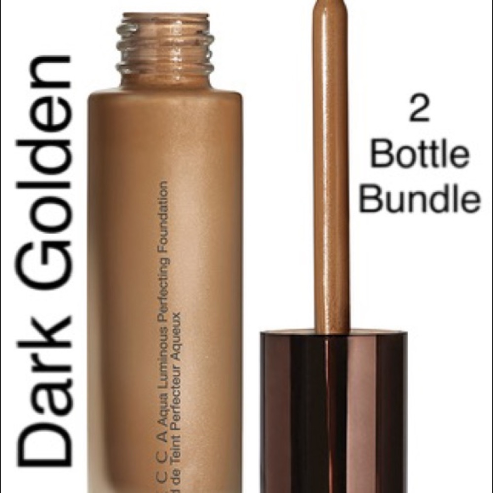 Becca 2 Bottle Fountain Bundle in Dark Golden